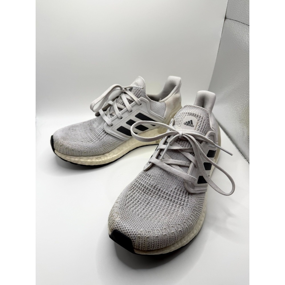 Adidas UltraBoost 20 EE4394 Womens 7.5 Sneaker Dash Gray Primeknit Running Shoes